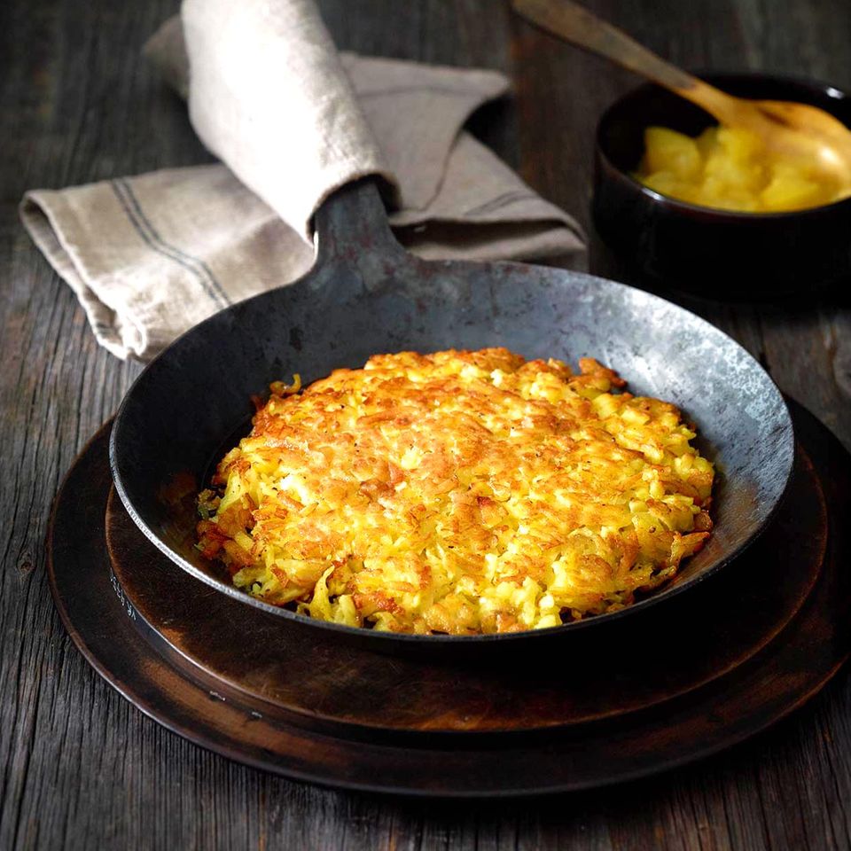 Bramborové rösti: originální recept ze Švýcarska.